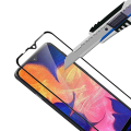 Pikkukuva 8 / 11: 3-PACK Galaxy A10 Skärmskydd 2.5D HD 0,3mm Svart