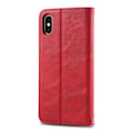 Pikkukuva 7 / 11: iPhone XS MAX - Kraftfullt Exklusivt Retro Plånboksfodral Svart Svart