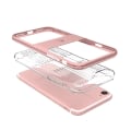 Miniatyrbilde 6 av 11: Elegant Exklusivt Stötabsorberande Skyddsskal för iPhone 8 Svart