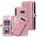 Miniatyrbillede 4 af 11: Smooth Double Wallet Case - Samsung Galaxy S10 Plus Mörkblå