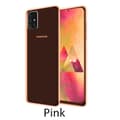Samsung Galaxy A71 - Elegant Dubbelt Skal Rosa