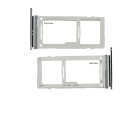 Miniatyrbilde 10 av 11: Samsung Galaxy S9 Reservedel Dobbel SIM-kortholder Silver