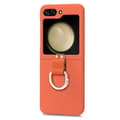 Samsung Galaxy Z Flip 5-skal med ringhållare Orange