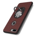 Miniatyrbillede 5 af 11: iPhone 5/5S/SE - Praktiskt Silikonskal med Ringhållare FLOVEME Röd