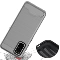 Pikkukuva 4 / 11: Effektfullt Jensen Skal med Kortfack - Samsung Galaxy S20 Plus Grön