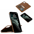 Miniatyrbillede 11 af 11: Glat LEMAN Wallet cover - iPhone 13 Pro Svart