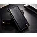 Pikkukuva 3 / 8: Elegant Plånboksfodral i Läder för Galaxy S8+ från CASEME Röd