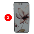 Miniatyrbilde 3 av 11: LEMAN Skal med Blom-motiv för Huawei Honor 9 1