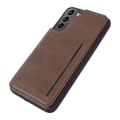 Miniatyrbilde 1 av 10: Stilsikkert Etui med Kortlommer HANMAN - Samsung Galaxy S23 Brun