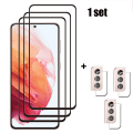 Miniatyrbilde 1 av 11: 3-PACK Skärmskydd + Kameralinsskydd 2.5D 0,3mm Galaxy S22 Plus Transparent