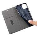 Pikkukuva 6 / 11: iPhone 11 Pro Max - Genomtänkt Stilsäkert Plånboksfodral Svart