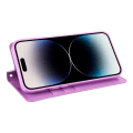 Miniatyrbilde 5 av 11: iPhone 15 plus - Smidigt Smart HANMAN Plånboksfodral Marine blue
