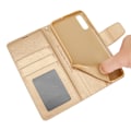 Miniatyrbillede 11 af 11: Praktisk Wallet-etui (Hanman) - Samsung Galaxy A70 Svart