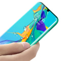 Miniatyrbild 7 av 9: Skärmskydd Carbon (HuTech) - Huawei P30 2-PACK Svart