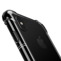 Miniatyrbilde 1 av 11: Silikonskal med Stötdämpande Funktion till iPhone XS Max Guld-Ljus