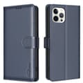 iPhone 16 Pro Plånboksfodral - Lyxigt & Säkerhet i Ett Mörkblå