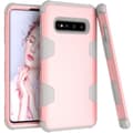 Samsung Galaxy S10E - Robust Skyddande Skal (LEMAN) Roséguld/Grå Roséguld/Grå