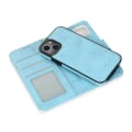 Miniatyrbillede 3 af 11: iPhone 15 - Magnetisk Etui Med Kortlomme Light blue