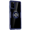 Effektfullt Skal med Ringhållare LEMAN - Samsung Galaxy S20 Plus Blå Blå