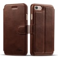 Miniatyrbillede 2 af 6: Fodral i Retro-design av LÄDER till iPhone 6/6S Plus Blå