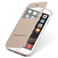 Miniatyrbilde 9 av 11: Smartfodral med F�nster & Svarsfunktion f�r iPhone 6/6S Plus Svart