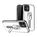 Elegant Skal med Hållare - iPhone 12 Silver