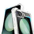 Miniatyrbilde 11 av 11: Stilrent Hybridskydd  Perfekt för Galaxy Z Flip 6 Transparent