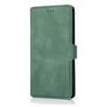 iPhone 15 Pro Max  Plånboksfodral i läder med flip-funktion (3-kortfack) Grön