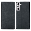 Pikkukuva 10 / 11: Stilrent Praktiskt Plånboksfodral - Samsung Galaxy S21 Plus Grå
