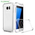 Pikkukuva 5 / 6: Praktiskt Robust silikonskal extra tjocka hörn - GALAXY S7 EDGE Silver/Grå