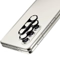 Pikkukuva 2 / 3: Samsung Galaxy Z Fold 5 2.5D Linsskydd - Transparent & Svart Ram