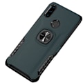 Miniatyrbillede 2 af 10: Stötdämpande Smidigt Skal med Ringhållare - Huawei P30 Lite Mörkblå