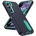 Samsung Galaxy S24 Armor Skal med Kickstand - Perfekt Skydd, Perfekt Passform Grön
