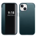 iPhone 15 Fodral med SIM-förvaring & fönster Grön