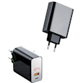 Miniatyrbilde 5 av 9: Genomtänkt Type-C USB Väggadapter BASEUS Svart