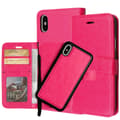 Plånboksfodral med Skalfunktion - iPhone X/XS Rosa