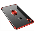 Pikkukuva 3 / 11: Skyddande Skal med Ringhållare - iPhone XR Silver