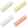 Miniatyrbilde 9 av 9: Dosett med 7 rom (Ukesdosett) Medisindosett Beige