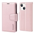 Miniatyrbilde 4 av 11: iPhone 13 - Stilsäkert Praktiskt Plånboksfodral (HANMAN) Brun