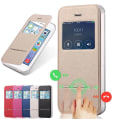 Miniatyrbilde 2 av 11: Exklusivt Smartfodral med Fönster & Svarsfunktion iPhone 7 PLUS Vit
