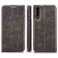 Miniatyrbillede 3 af 11: Huawei P30 - Stilsäkert Genomtänkt Plånboksfodral Röd