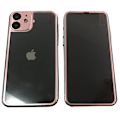 Miniatyrbilde 6 av 11: Fram- & Baksida Skärmskydd Aluminium 9H ProGuard iPhone 11 Svart