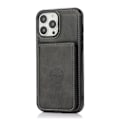 Miniatyrbilde 10 av 11: iPhone 16 Pro - Praktiskt Skyddsskal med Magnetisk Korthållare Ljusbrun