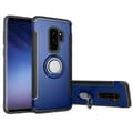 Smart Skal i Karbonfinish (RINGHÅLLARE) - Samsung Galaxy S9+ Blå