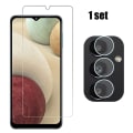 Miniatyrbillede 3 af 11: 2-PACK Skärmskydd + Kameralinsskydd HD 0,3mm Galaxy A13 4G Transparent