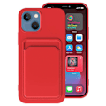 Miniatyrbilde 4 av 11: iPhone 15 - Praktiskt Stilrent Skal med Korthållare Svart