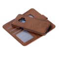 Miniatyrbilde 7 av 11: Samsung Galaxy S9 - Silk-Touch Etui med Lommebok og Deksel Svart