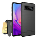 Miniatyrbilde 3 av 10: Samsung Galaxy S10 Plus - Skal med Kortfack Grön