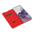 Miniatyrbilde 8 av 11: Stilrent Smidigt Plånboksfodral - Samsung Galaxy S20 Röd