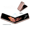 Miniatyrbillede 5 af 10: Galaxy Z Flip - Hydrogel Skärmskydd (Fram + Baksida) Transparent